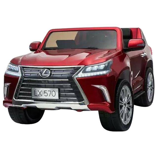 سيارة لكزس للاطفال معدنية بمقعدين 12 فولت 35 واط 5 كم/ساعة أحمر ميجا ستار Megastar Red 5km/h 35W 12V seater 2 Lexus - SW1hZ2U6OTQzMTcw