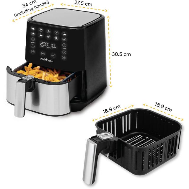 Nutricook - Air Fryer 2 w/ Rapid Egg Cooker - SW1hZ2U6OTQ0MTc1
