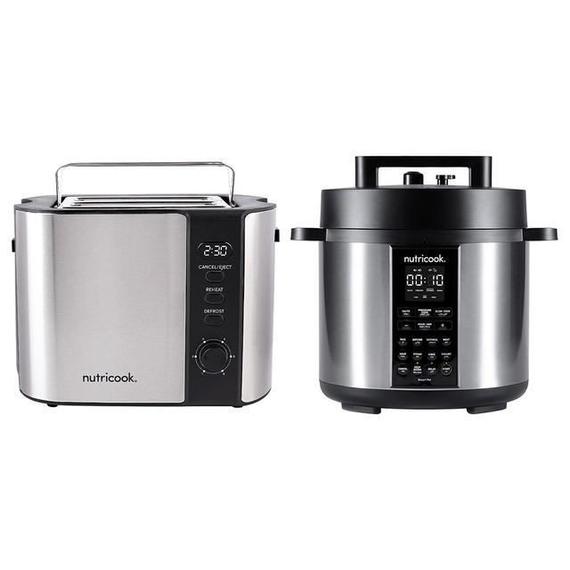 Nutricook - Smart Pot 2 9-in-1 Electric Cooker 8L w/ 2-Slice Toaster - SW1hZ2U6OTQ0MjYz