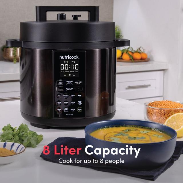 Nutricook - Smart Pot 2 Electric Cooker 8L w/ 2-Slice Toaster - SW1hZ2U6OTQ0Mjk2