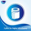 Fine Deluxe Toilet Paper - Highly Absorbent 3 Ply  24 Rolls - SW1hZ2U6OTM3NTYy