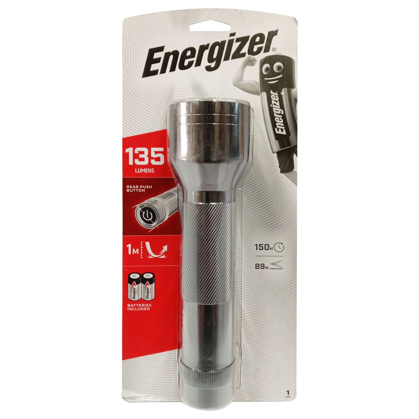 مصباح انرجايزر معدني Energizer Led Metal Torch Light