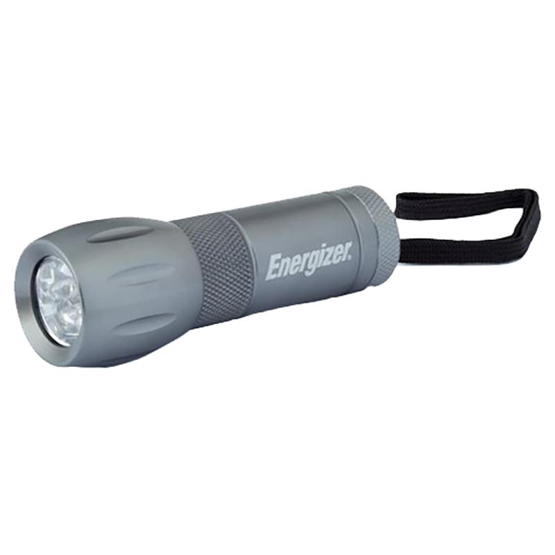 Energizer - Compact Metal Led Torch Curve W/ 3AAA Batteries
