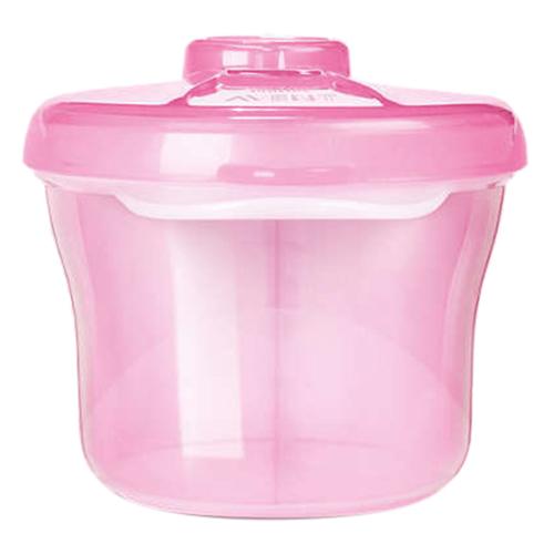 حافظة حليب اطفال 260 مل فيليبس افنت زهر Philips Avent Milk Powder Dispenser - Pink - SW1hZ2U6OTQ0NDMy