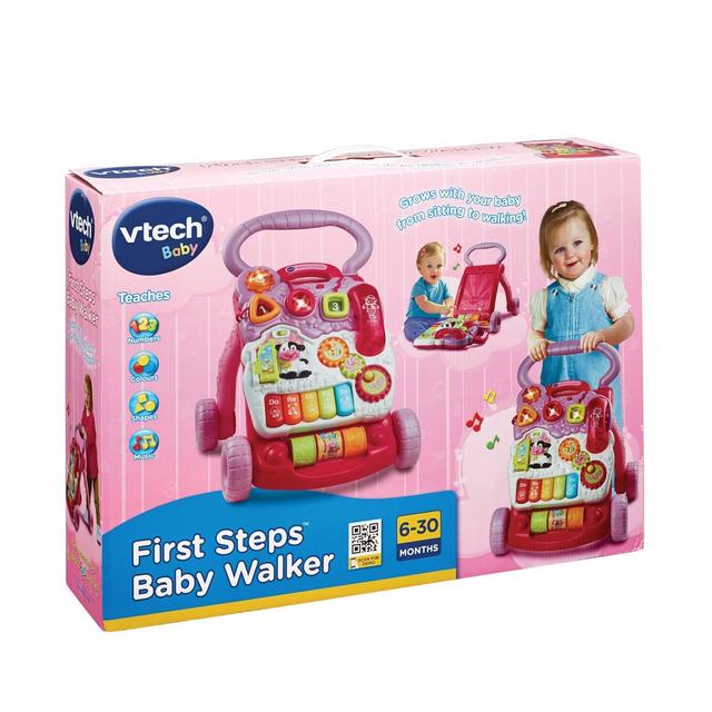 Vtech First Steps Baby Walker - Pink - SW1hZ2U6OTI2NTU5