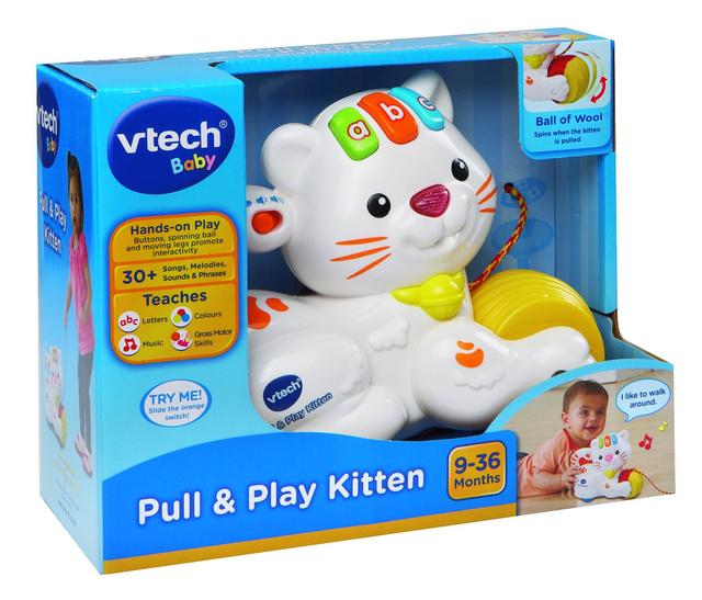 لعبة سحب القطة للاطفال في تيك vTech Pull & Play Kitten - SW1hZ2U6OTI1ODcz