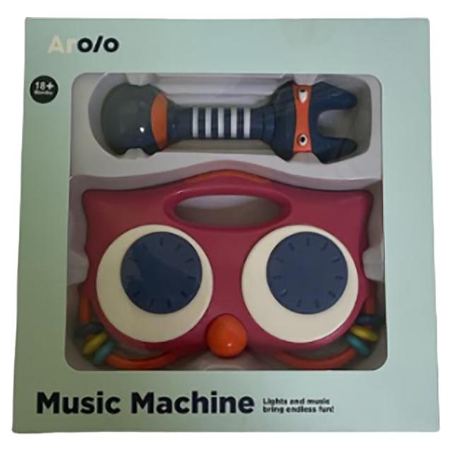 لعبة صندوق اغاني موسيقي للاطفال أرولو Arolo Baby Player Rattle Owl Music Box - SW1hZ2U6OTE2NzY5