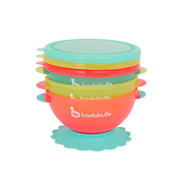 Badabulle - 2-in-1 Bowl & Containers With Lid 3pc-Set - SW1hZ2U6OTE4MTUz
