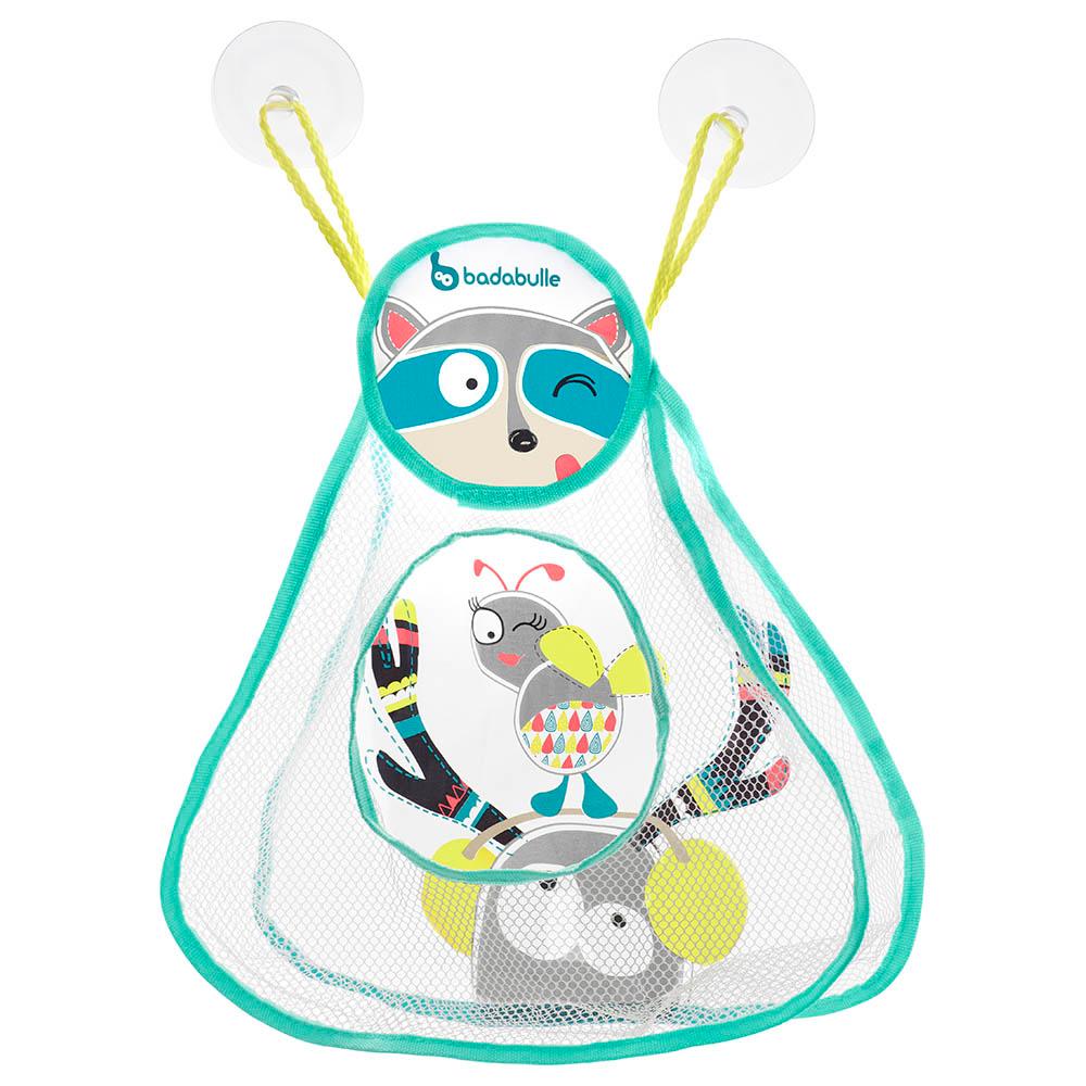 شبكة حمام لتصفية ألعاب أطفال بادابول Bath Net For Toys w/ 2 Large Suction Cups - Badabulle