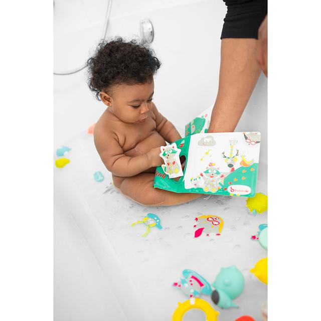 كتاب استحمام قصص راكون للأطفال بادابول Bath Book Toy - Badabulle - SW1hZ2U6OTE4MTA3