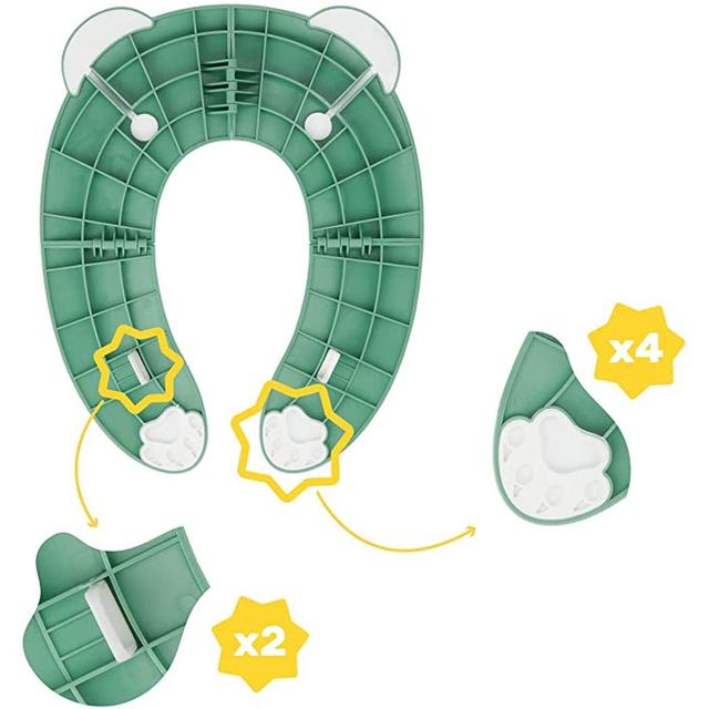 قاعدة تدريب استخدام المرحاض للأطفال بادابول Non-Slip & Universal Toilet Trainer Seat - Badabulle - SW1hZ2U6OTE4NDM1