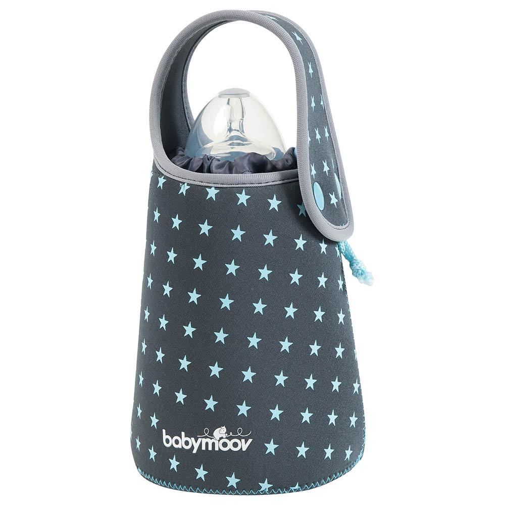 جهاز تسخين زجاجات سفري معزول لرضاعات الأطفال بيبي موف Babymoov Travel Bottle Warmer & Insulated Pouch