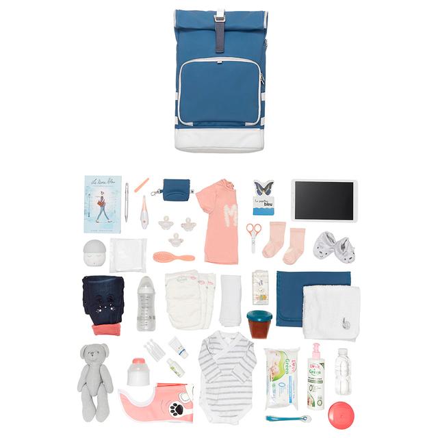 Babymoov - Babymoov Sancy Diaper Bag Backpack - Blue - SW1hZ2U6OTE3Njk5