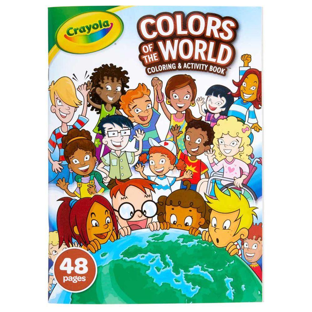 Crayola - Colors Of The World Coloring Book