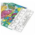 Crayola - 18 Page Giant Coloring Pages -T-Rex Troubles - SW1hZ2U6OTE5OTQ0