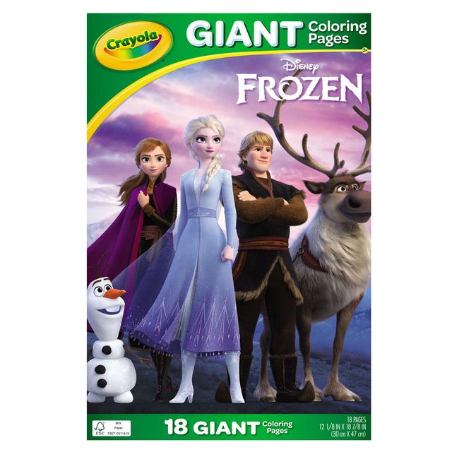 Crayola - Giant Coloring Page Frozen - SW1hZ2U6OTIwMDU5