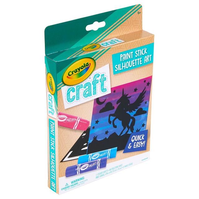 Crayola - Craft - Paint Stick Silhouette Art - Set 2 - SW1hZ2U6OTE5NDU2