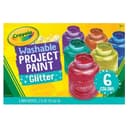 Crayola - 6 2 oz. Glitter Paint Set