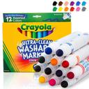 Crayola - Ultra-Clean Washable Broad Line Markers Pack of 12 - SW1hZ2U6OTE5MjEz