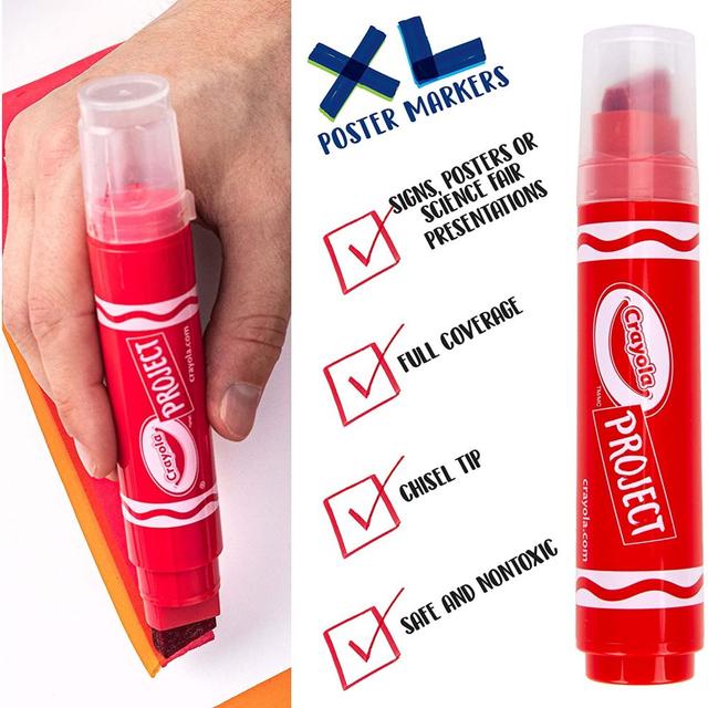 Crayola - Project XL Poster Marker Red - SW1hZ2U6OTE5MDkw