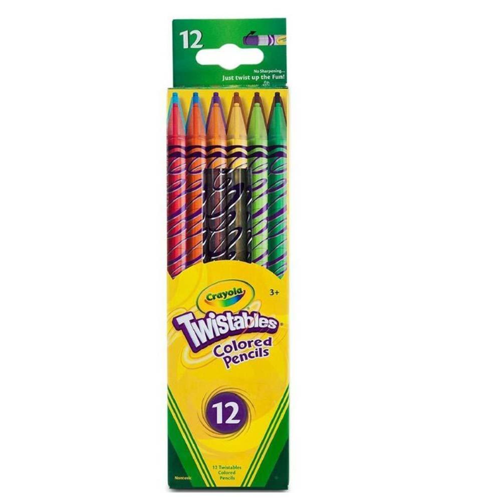 أقلام تلوين ( 12 قلم ) من كرايولا Crayola -  Twistables Colored Pencils