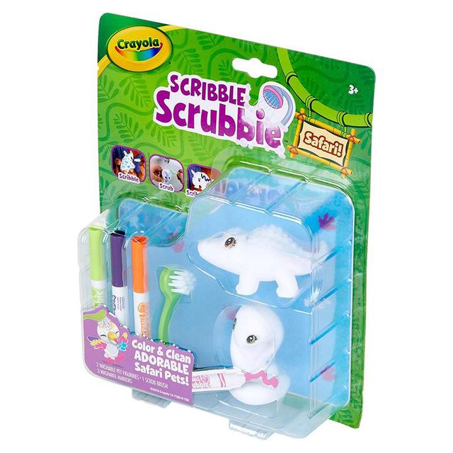 Crayola - 2 Ct Scribble Scrubbie Safari Pack Of 1 Croc-Cobra - SW1hZ2U6OTIwNDE2