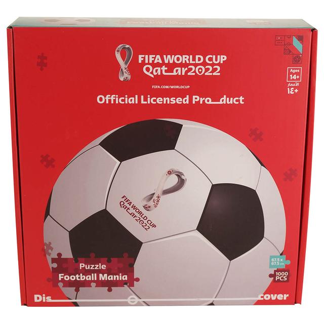 لعبة بزل تطبيقات كأس العالم قطر 1000 قطعة فيفا Fifa World Cup Qatar 2022 Football Jigsaw Puzzle - SW1hZ2U6OTIxNTI0