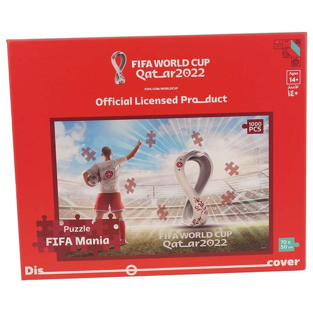 لعبة بزل تطبيقات كأس العالم قطر 1000 قطعة فيفا Fifa World Cup Qatar 2022 Football Mania Jigsaw Puzzle - SW1hZ2U6OTIxNTEz