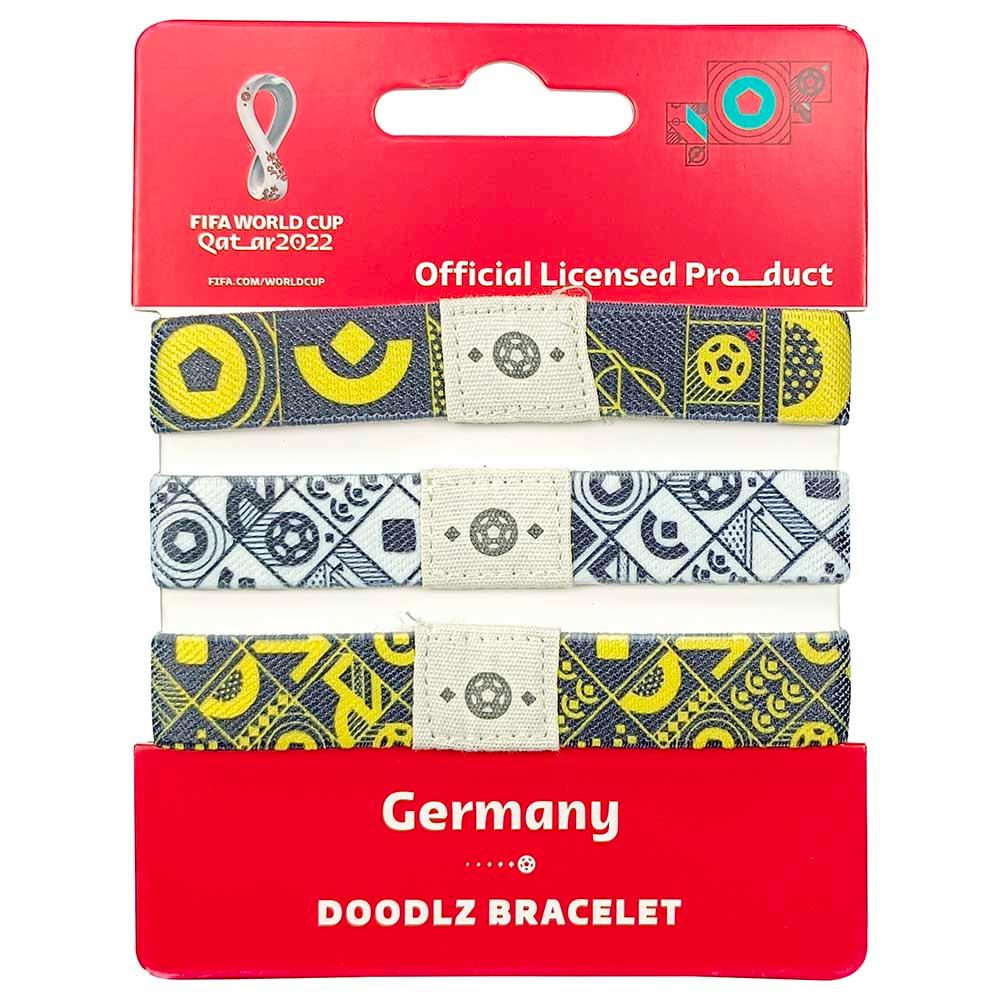 سوار رياضي كاس العالم (قماش) فيفا - ألمانيا Fifa World Cup Qatar 2022 Doodlz Bracelet