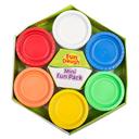 معجون للاطفال عدد 6 صغير فن دوه فونسكول Funskool Mini Fun Dough - SW1hZ2U6OTIxNjI2