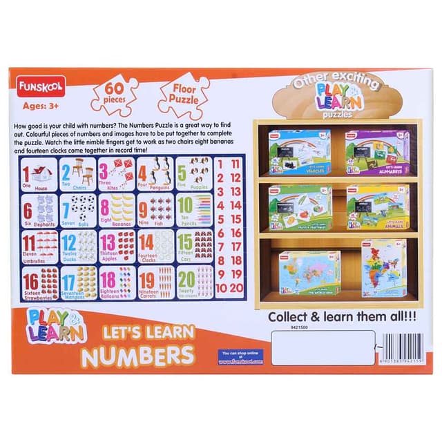Funskool - Numbers Puzzle