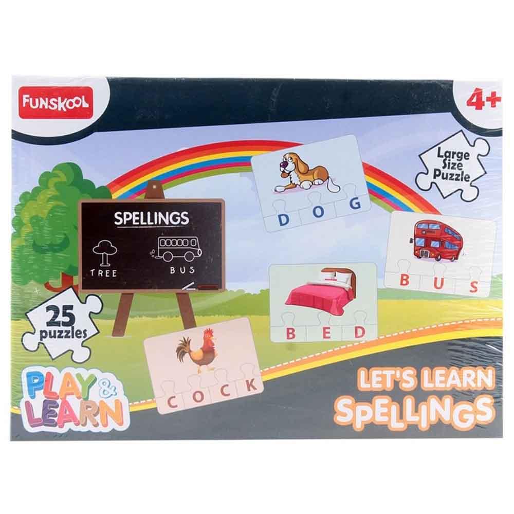 ألعاب ألغاز للأطفال فونسكول Funskool Spellings Puzzle