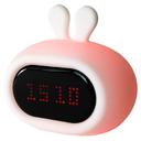 ساعة منبه ومصباح ليلي سيليكون للاطفال إنوجيو Innogio Gio Rabbit Alarm Clock & Silicone Night Light - SW1hZ2U6OTIyNjA4