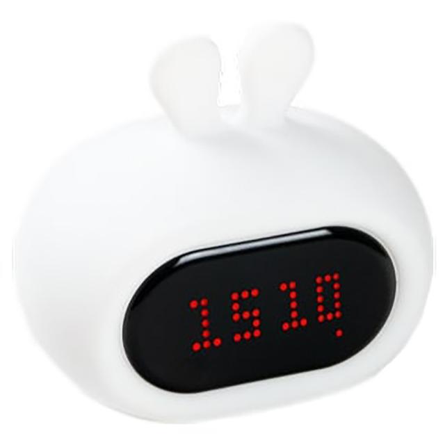 ساعة منبه ومصباح ليلي سيليكون للاطفال إنوجيو Innogio Gio Rabbit Alarm Clock & Silicone Night Light - SW1hZ2U6OTIyNjEy