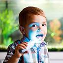 فرشاة أسنان كهربائية للاطفال إنوجيو - أزرق Innogio Gio Giraffe Sonic Toothbrush For Kids - SW1hZ2U6OTIyNDI4