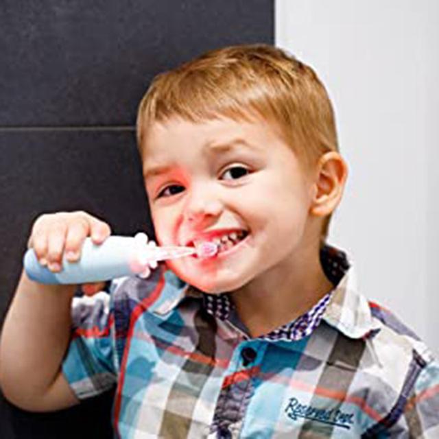 فرشاة أسنان كهربائية للاطفال إنوجيو - أزرق Innogio Gio Giraffe Sonic Toothbrush For Kids - SW1hZ2U6OTIyNDMw