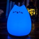مصباح ليلي للاطفال (اضاءة ليلية) سيليكون إنوجيو - كبير Innogio Gio Kitty Maxi Silicone Night Light For Kids - SW1hZ2U6OTIyNjMz