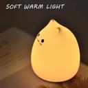 مصباح ليلي للاطفال (اضاءة ليلية) سيليكون إنوجيو - صغير Innogio Gio Kitty Mini Silicone Night Light For Kids - SW1hZ2U6OTIyMzIx