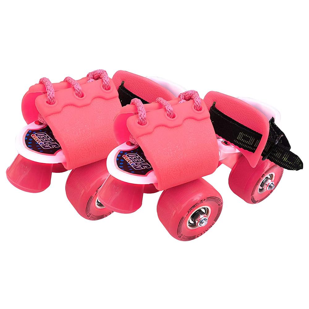 Jaspo - Corby Junior Fiber Roller Skates - Pink