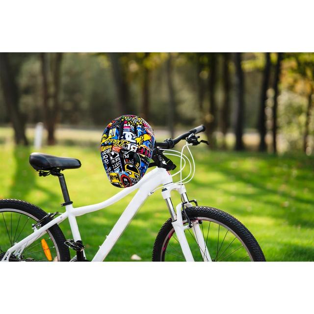 خوذة دراجة (خوذة سيكل) للاطفال جرافيتي جاسبو Jaspo Stunning Graffiti Bicycle Helmet - SW1hZ2U6OTIyODAx