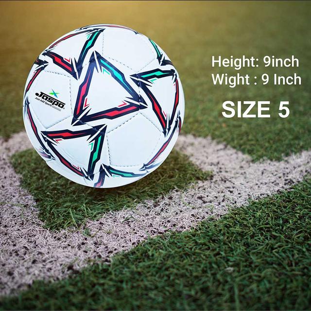 كرة قدم 3 طبقات مقاس 5 جاسبو Jaspo Football PCV 3 Soccer Ball - SW1hZ2U6OTIyNzI1