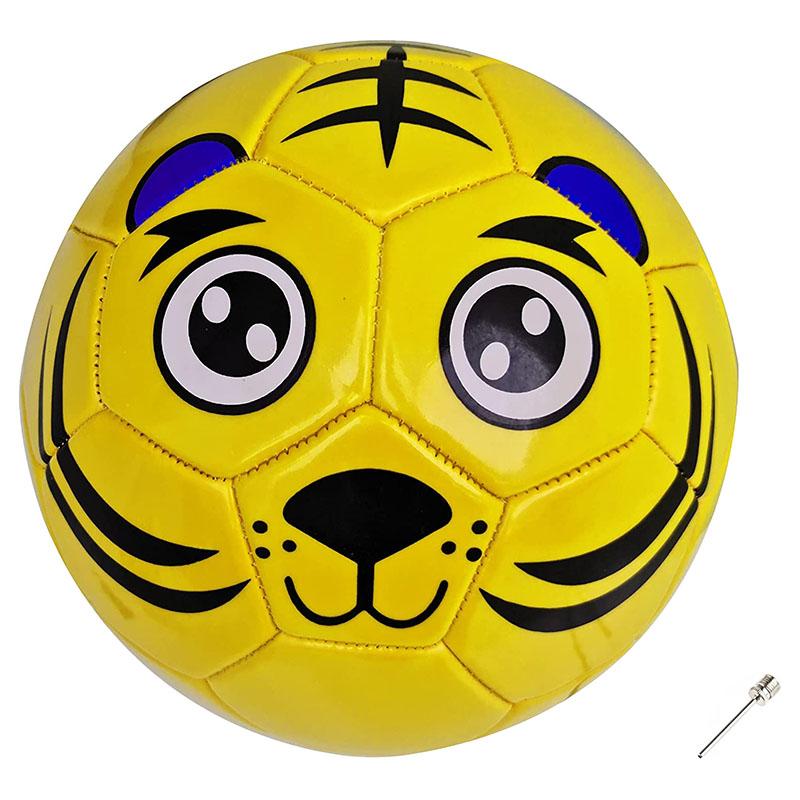 Jaspo - Synthetic Leather Soccer Ball Size 3 -Yellow