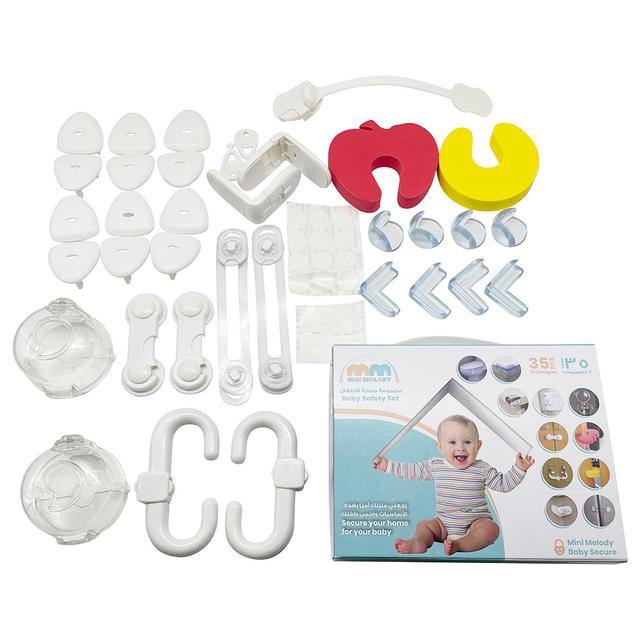 منتجات سلامة للأطفال عدد 35 ميني ميلودي أبيض Mini Melody Baby Safety - SW1hZ2U6OTI0MTcw