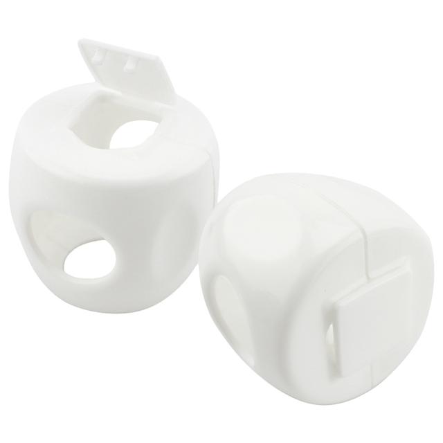 Mini Melody - Door Knob Cover - Pack of 2 - White - SW1hZ2U6OTIzOTM5