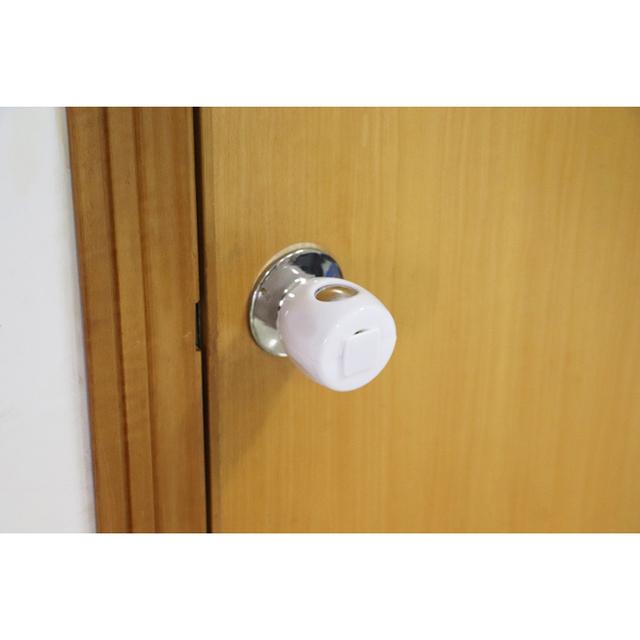 غطاء مقبض باب للأطفال عدد 2 ميني ميلودي أبيض Mini Melody Door Knob Cover - SW1hZ2U6OTIzOTQ3