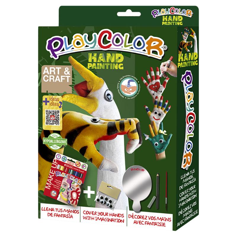 مجموعة ألوان للأطفال بلاي كلر Playcolor Hand Painting Colour Pack