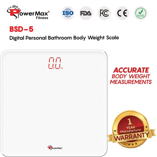 PowerMax - Fitness BSD-5 Digital Bathroom Weight Scale - SW1hZ2U6OTI0NTgx