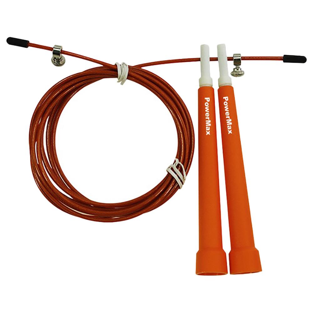 Powermax - JP-2 Exercise Speed Jump Rope - Orange