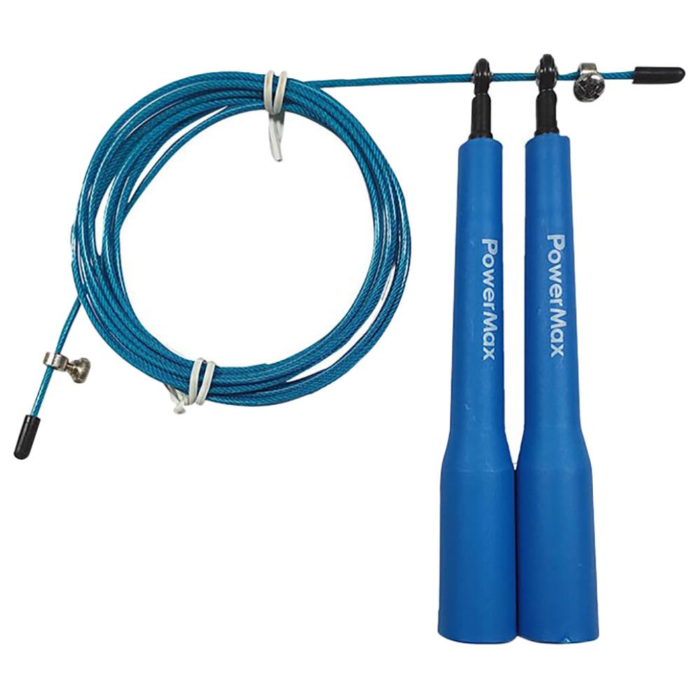 حبل مقاومة باور ماكس أزرق Powermax JP-5 Exercise Speed Jump Rope Blue