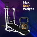 Powermax - Mft-410 Multifuntion Manual Treadmill - White - SW1hZ2U6OTI0NzA2